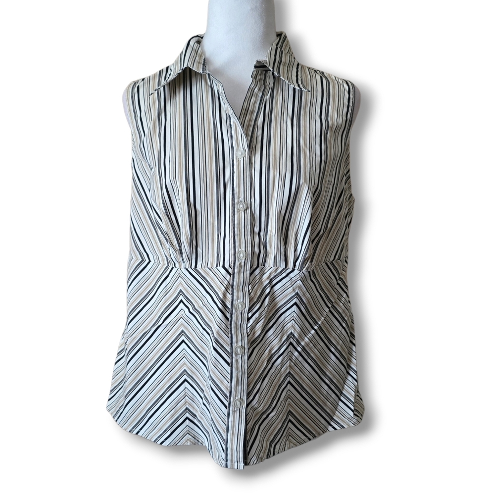 Vintage Fiorlini International Button Up Tank - Size Largw